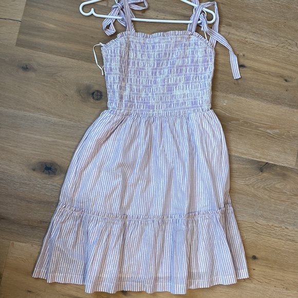 NWT GAP smocked short dress, size L tall - Picture 3 of 5